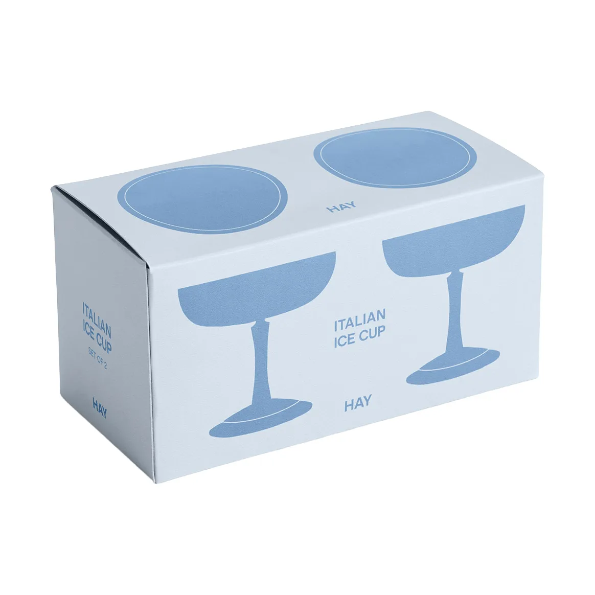 Ciotola da dessert Italian Ice Cup, acciaio inossidabile HAY