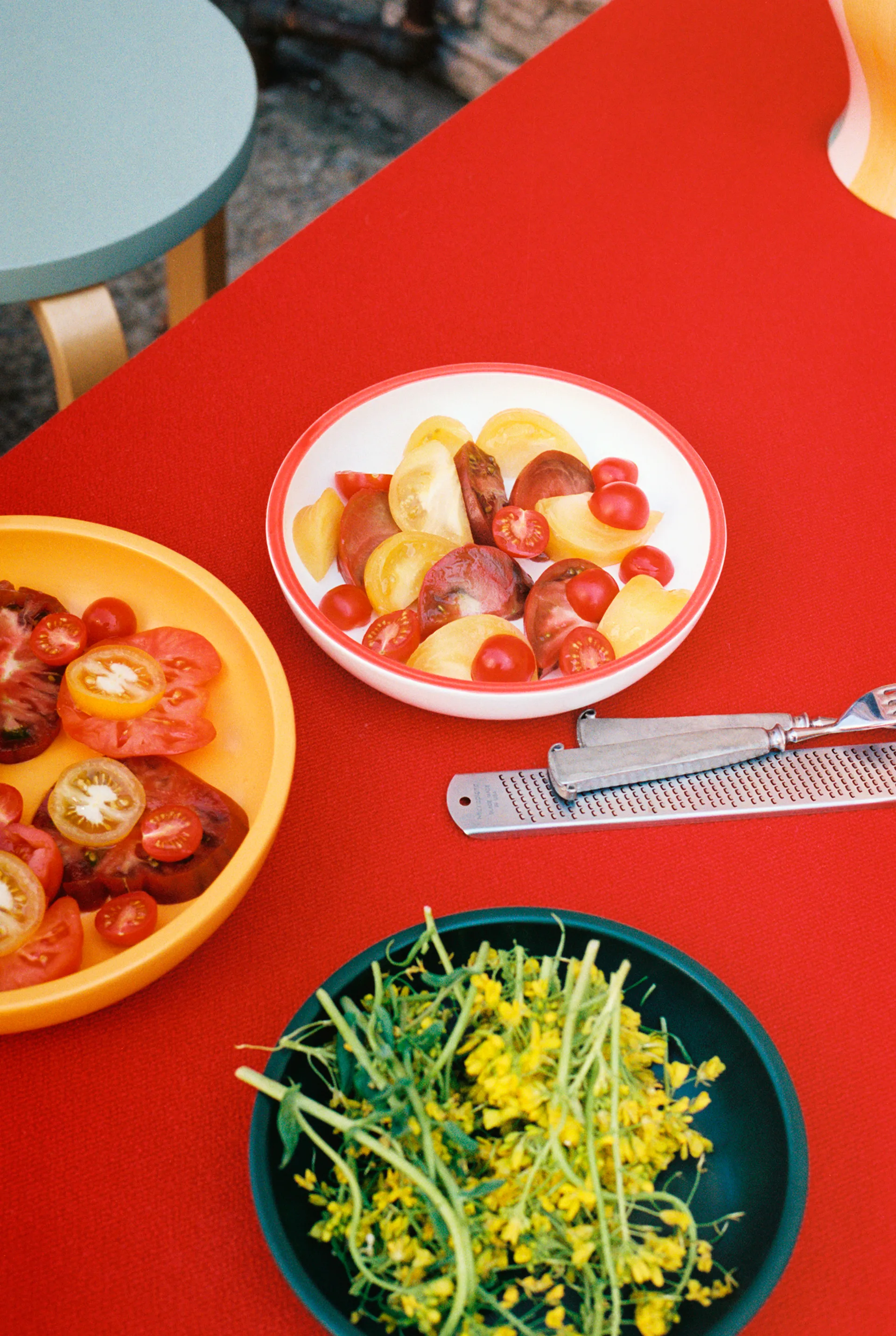 Ciotola da portata Sobremesa S Ø 20 cm, Bianco-rosso HAY