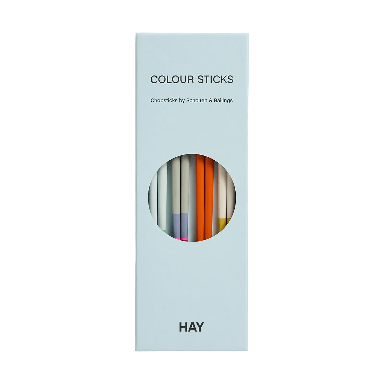 Colour bacchette 4-pack, bright HAY