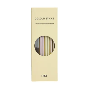 Colour bacchette 4-pack - pastello - HAY