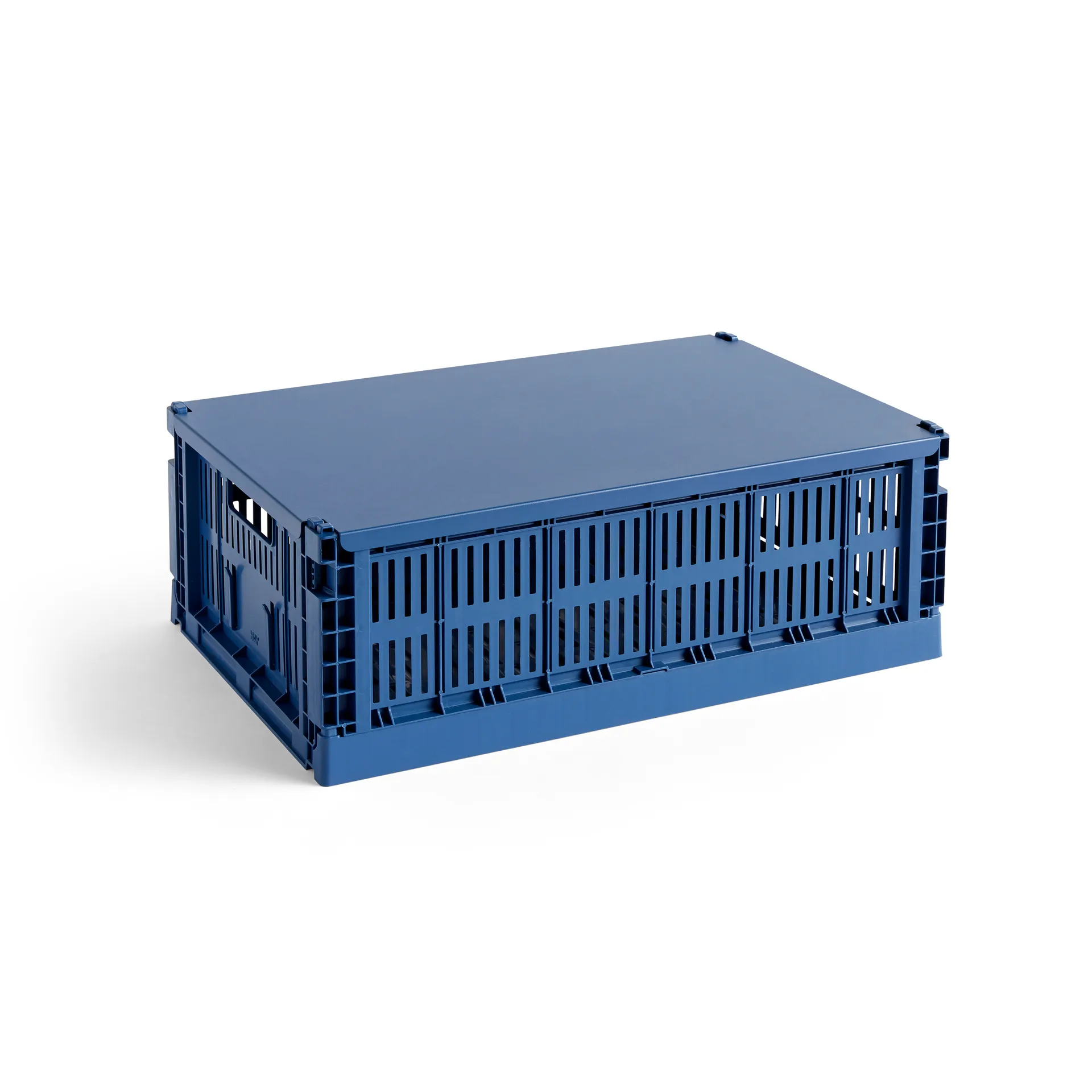 Coperchio Colour Crate grande, Blu scuro HAY