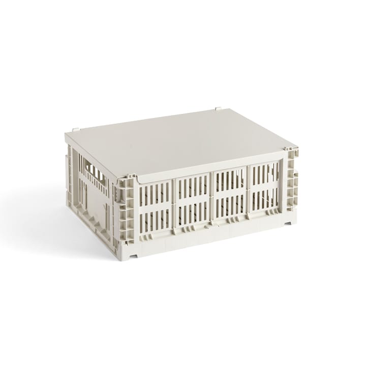 Coperchio Colour Crate medio - Off-white - HAY