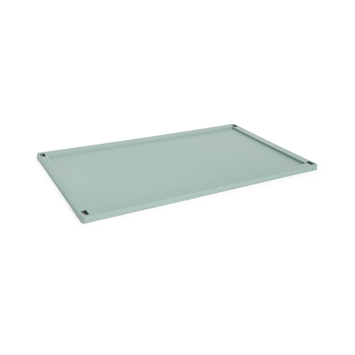 Coperchio in plastica extra large per Cassetta Colour - Sage green - HAY