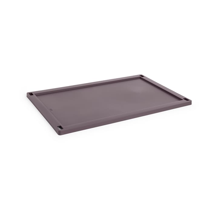 Coperchio in plastica grande per Cassetta Colour - Bordeaux - HAY