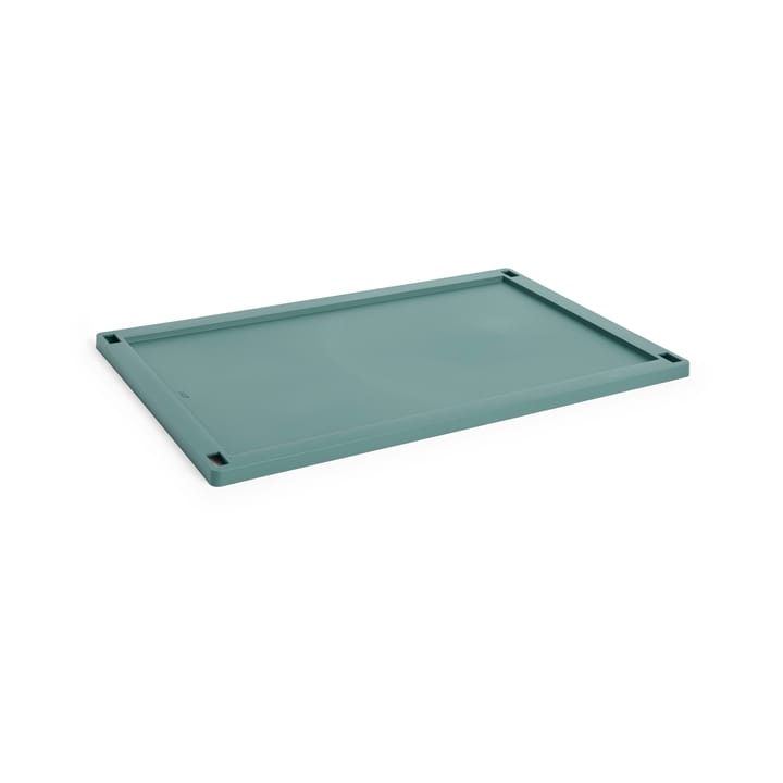 Coperchio in plastica grande per Cassetta Colour - Dark green - HAY