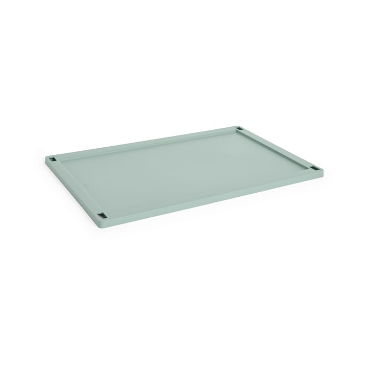 Coperchio in plastica grande per Cassetta Colour - Sage green - HAY