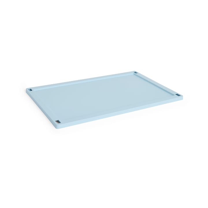 Coperchio in plastica grande per Cassetta Colour - Soft blue - HAY