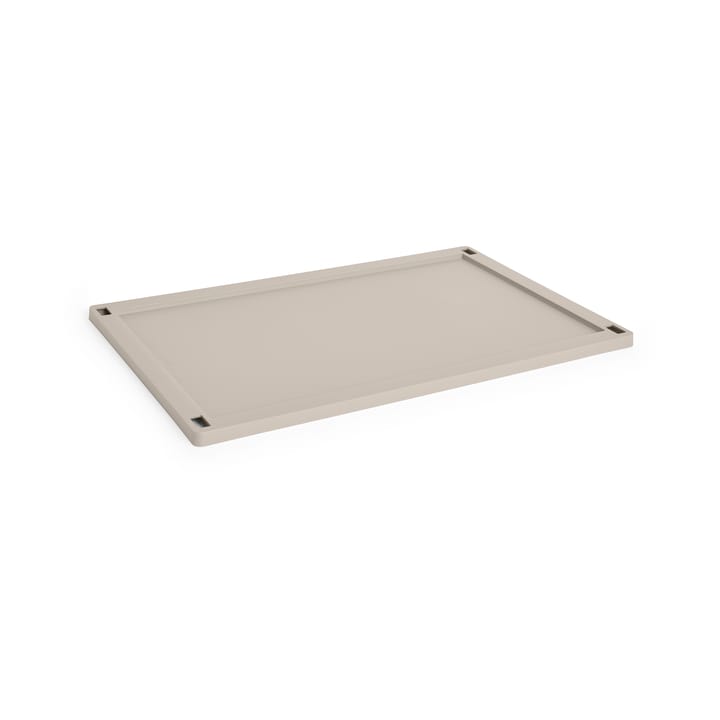 Coperchio in plastica grande per Cassetta Colour - Warm grey - HAY