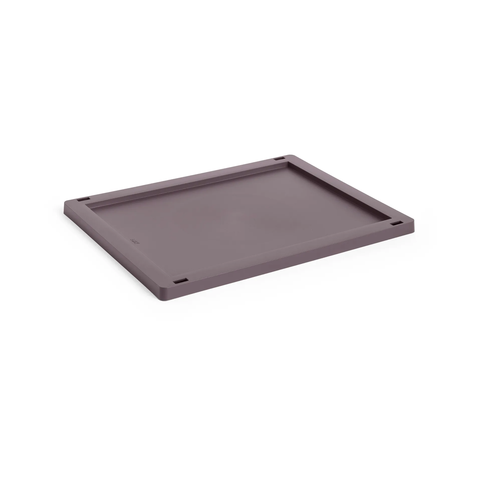 Coperchio in plastica medio per Cassetta Colour, Bordeaux HAY