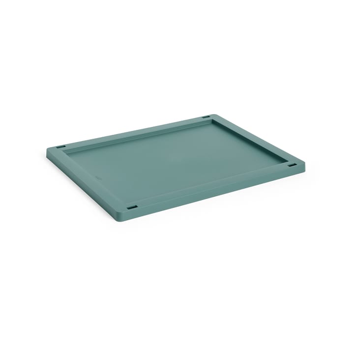Coperchio in plastica medio per Cassetta Colour - Dark green - HAY