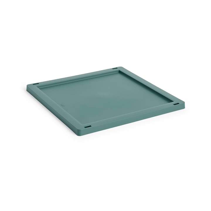 Coperchio in plastica medio per Cassetta Colour Quadrata/Cubo - Dark green - HAY