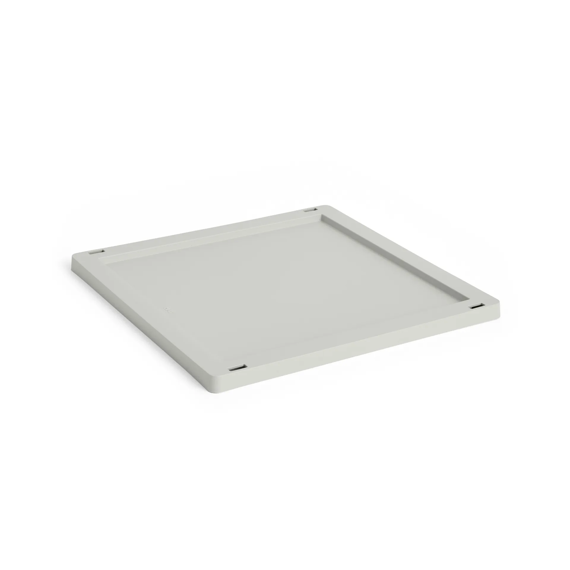 Coperchio in plastica medio per Cassetta Colour Quadrata/Cubo, Grey HAY