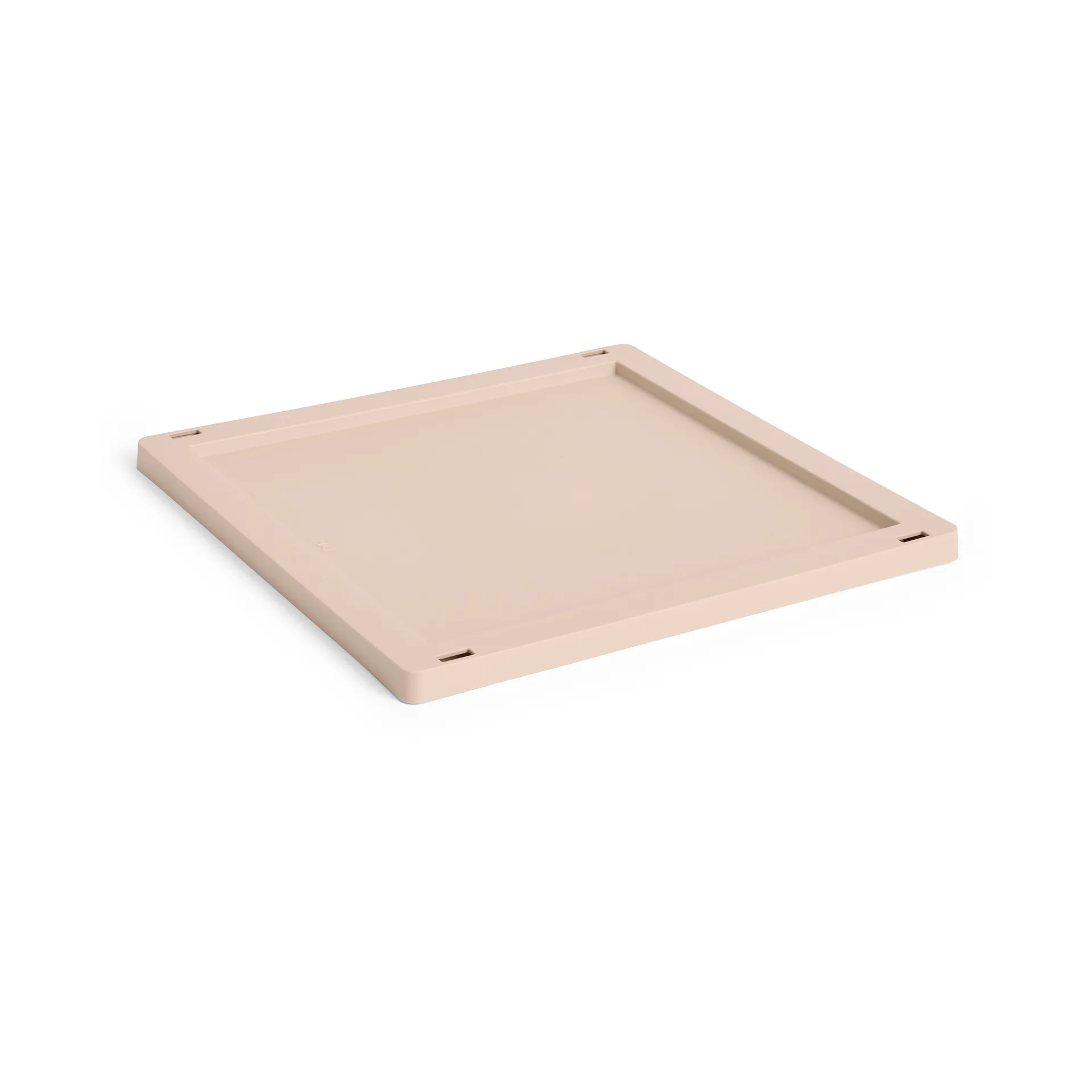 Coperchio in plastica medio per Cassetta Colour Quadrata/Cubo, Powder HAY