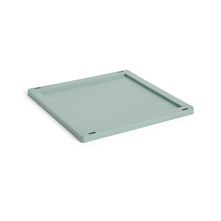 Coperchio in plastica medio per Cassetta Colour Quadrata/Cubo - Sage green - HAY