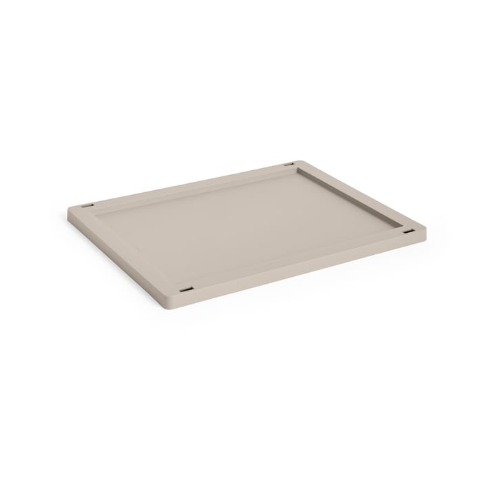 Coperchio in plastica medio per Cassetta Colour - Warm grey - HAY