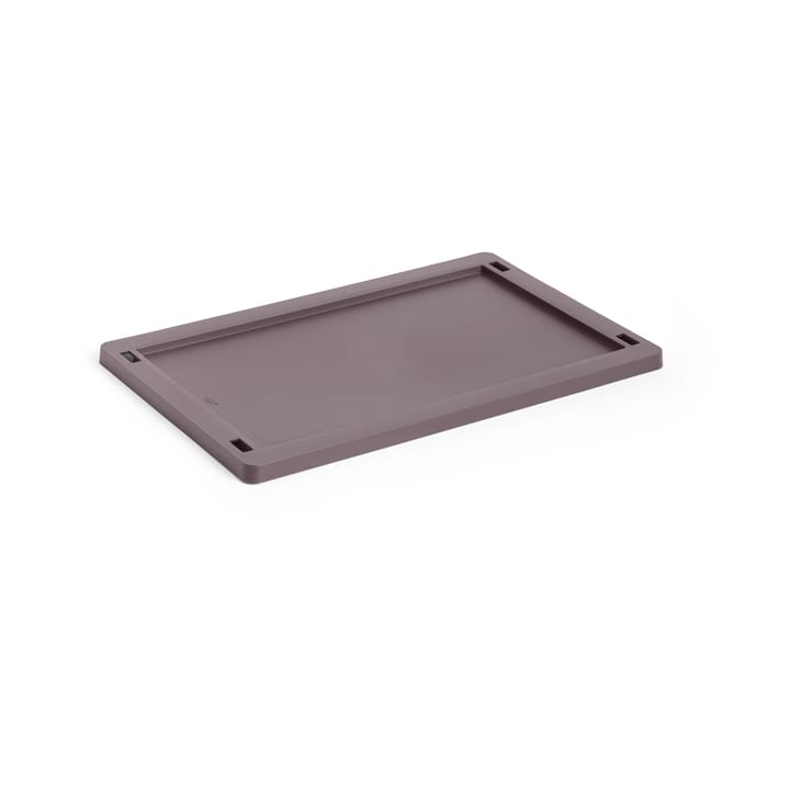 Coperchio in plastica piccolo per Cassetta Colour - Bordeaux - HAY