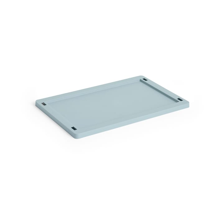 Coperchio in plastica piccolo per Cassetta Colour - Dusty blue - HAY