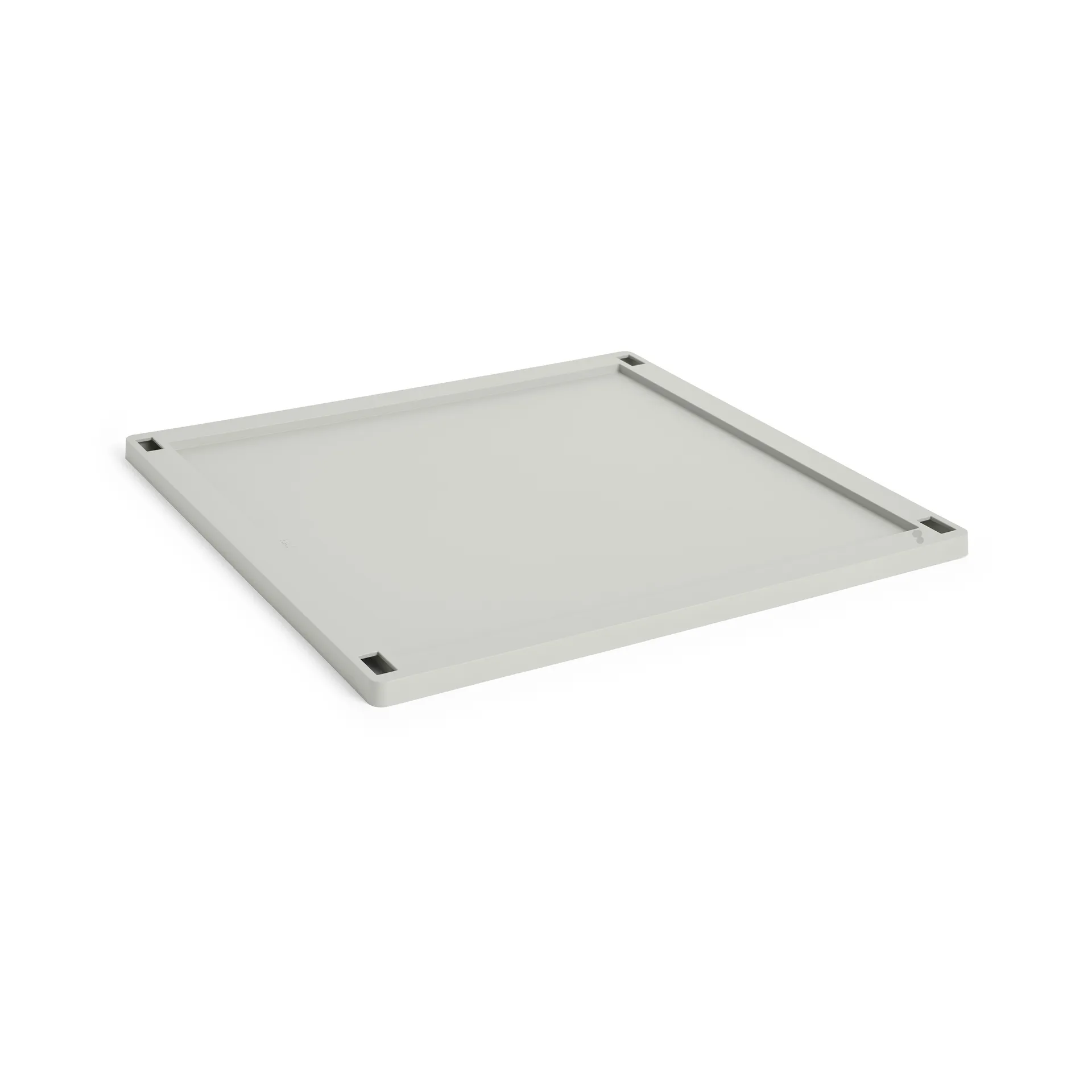 Coperchio in plastica quadrato grande per Cassetta Colour, Grey HAY