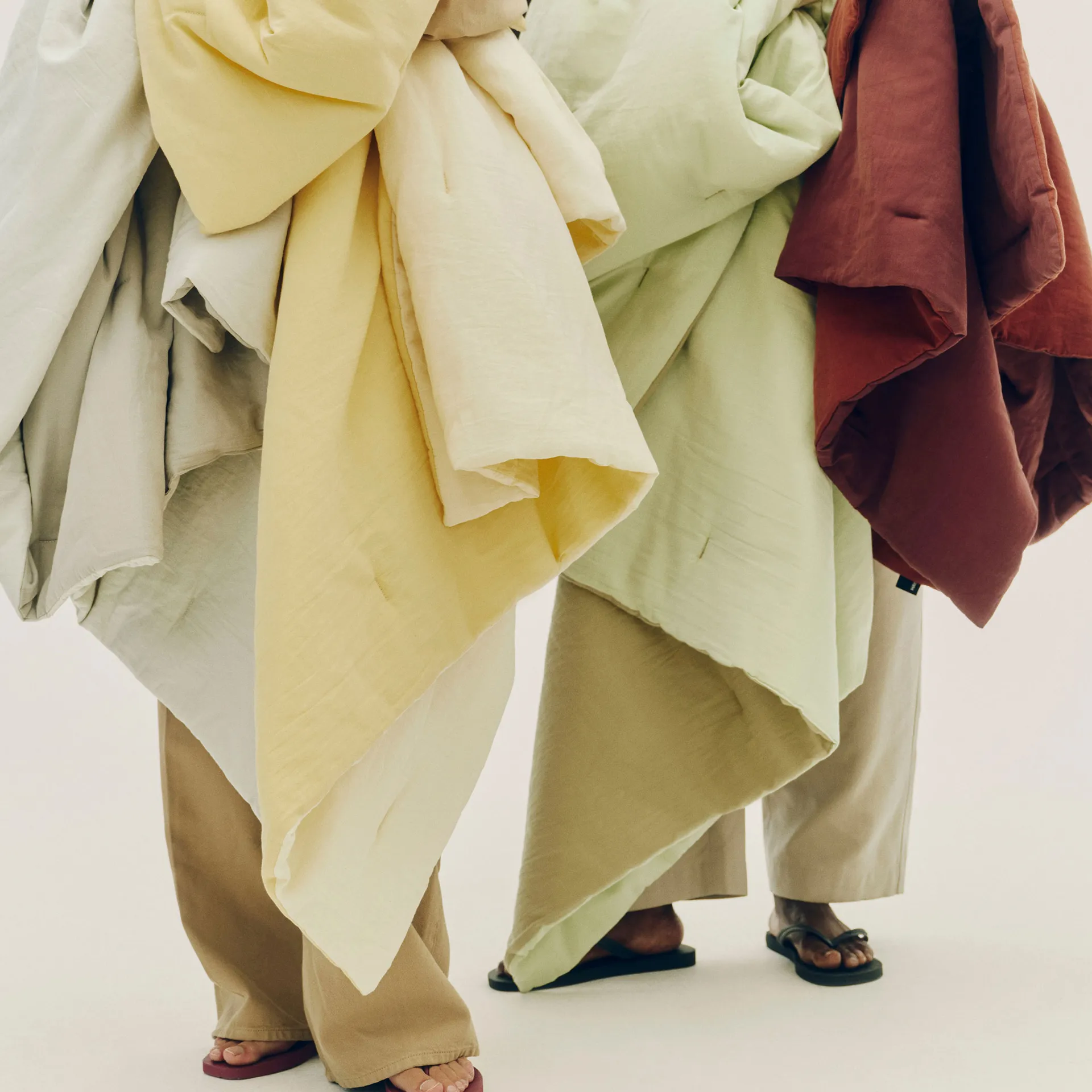 Coperta Air Quilt, Soft yellow, 140x200 cm HAY