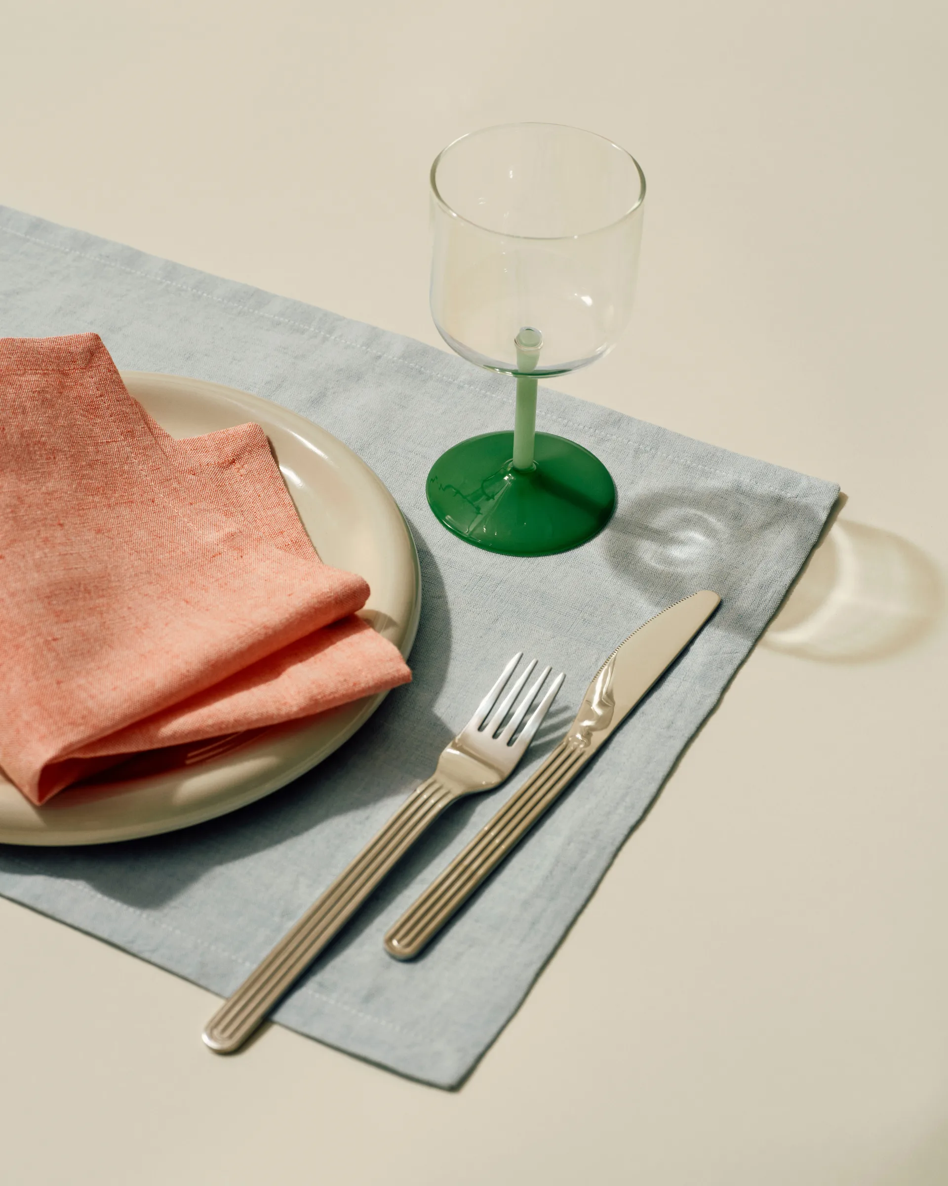 Coppa Tint, 20 cl, confezione da 2, Trasparente-jade light green-jade dark green HAY