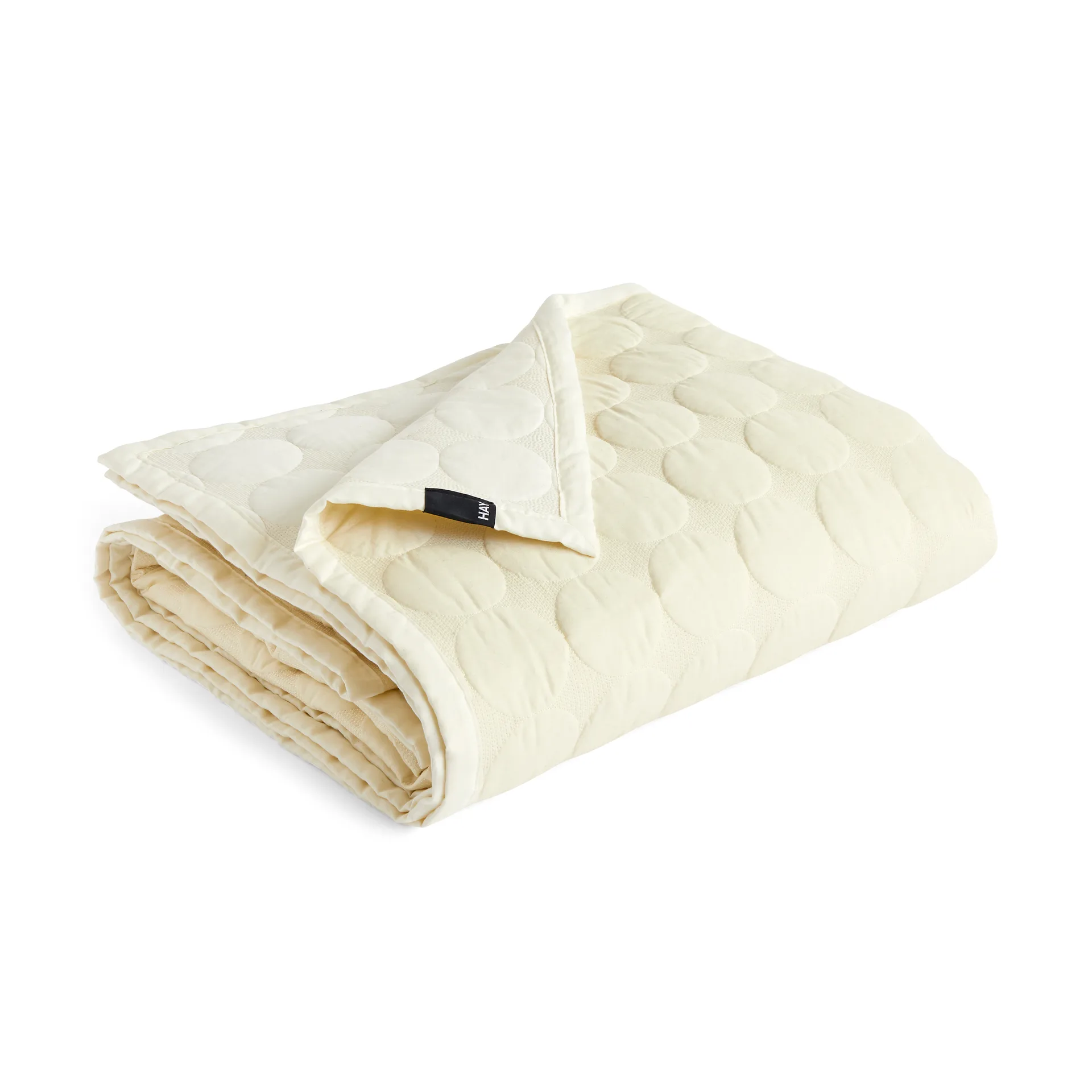 Copriletto Mega Dot organic 235x245 cm, Ivory HAY