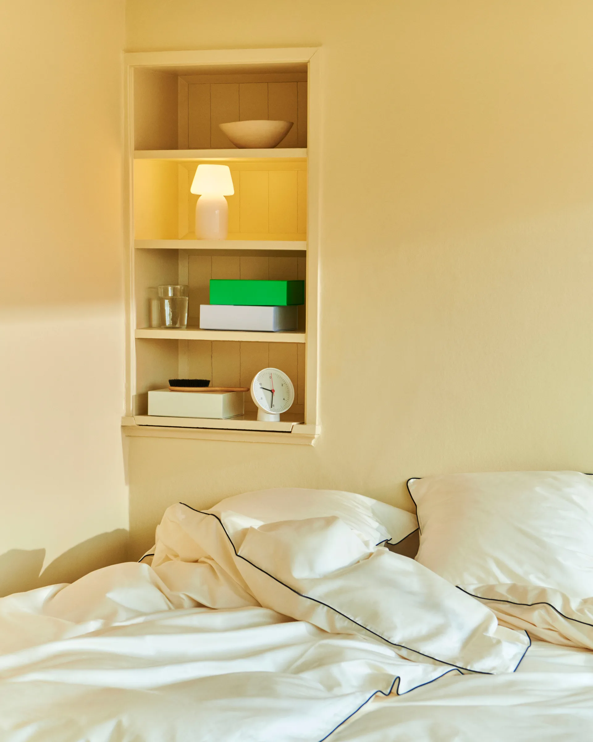 Copripiumino Outline 150x210 cm, Ivory HAY