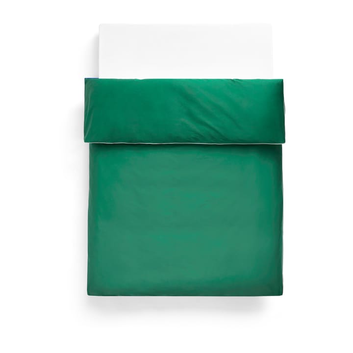 Copripiumino Outline 220x220 cm - Emerald green - HAY