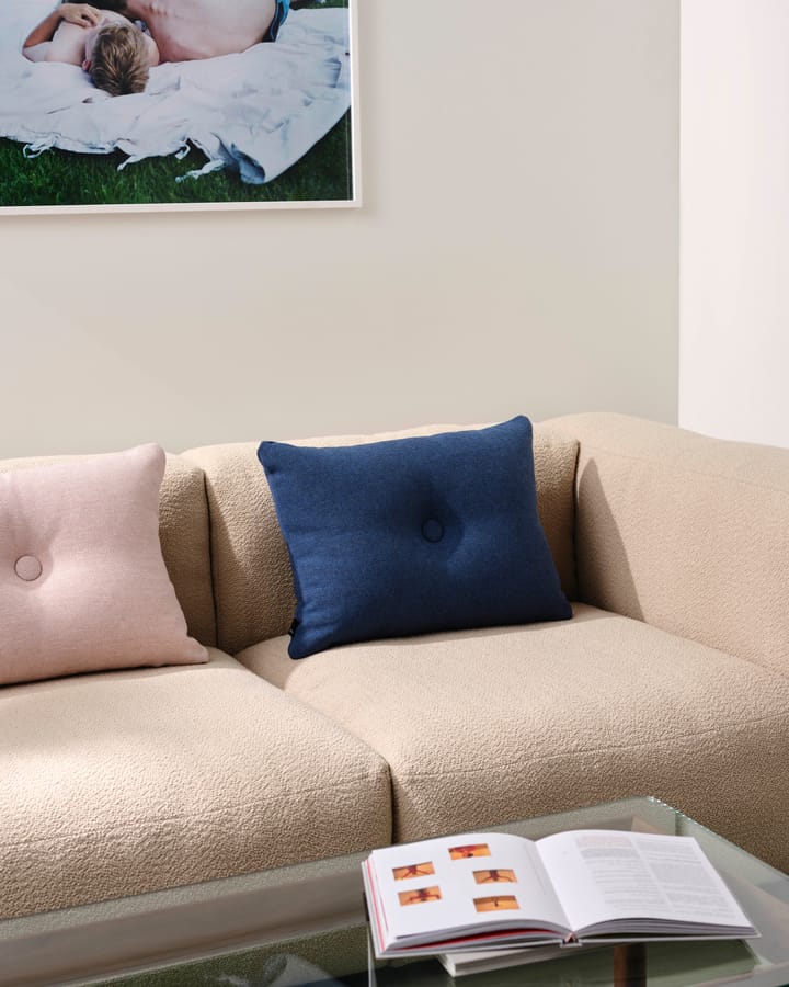 Cuscino Dot Cushion Mode 1 45x60 cm - Blu scuro - HAY