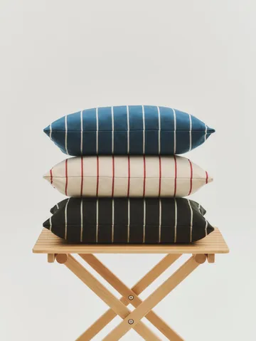 Cuscino Outdoor Market - Black-beige, 45x35 cm - HAY