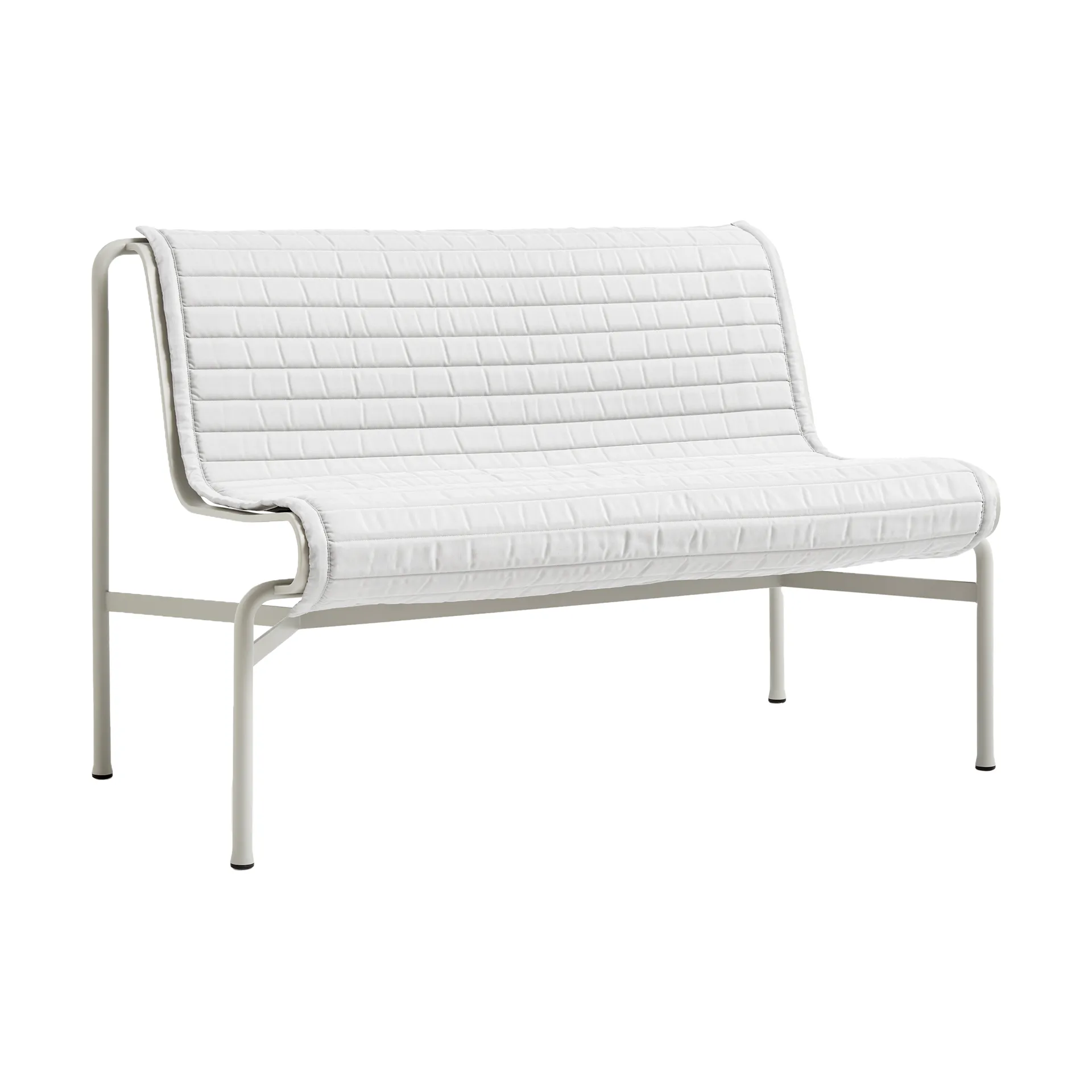 Cuscino Palissade Quilted, Sky grey, per Dining panca HAY