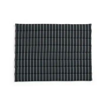 Cuscino per divano Outdoor Market - Black-beige, 2 posti - HAY