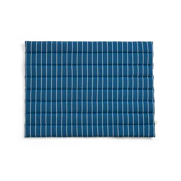 Cuscino per divano Outdoor Market - Blue-beige, 2 posti - HAY