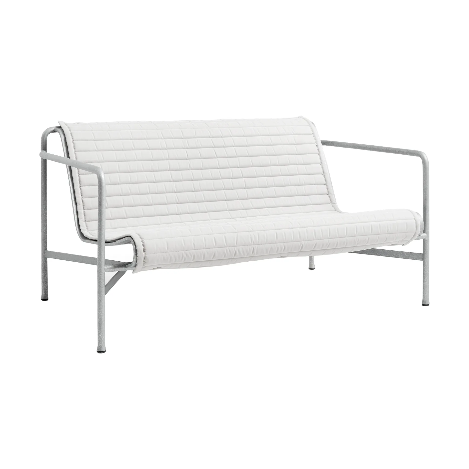 Cuscino per divano Palissade Lounge Quilted, Sky grey, per divano lounge HAY