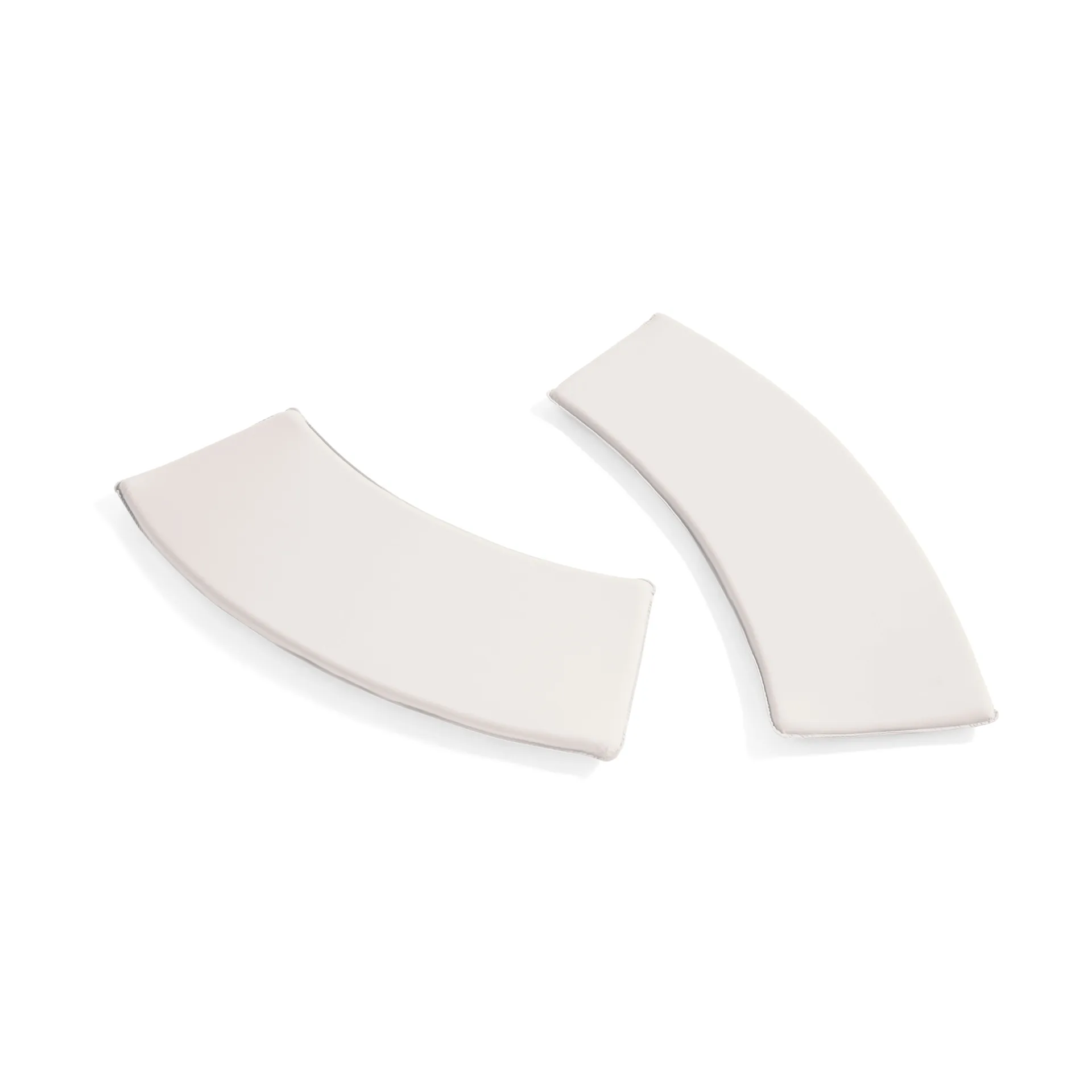 Cuscino per panca da parco in-out 2 pezzi Palissade Dining, Cream white HAY