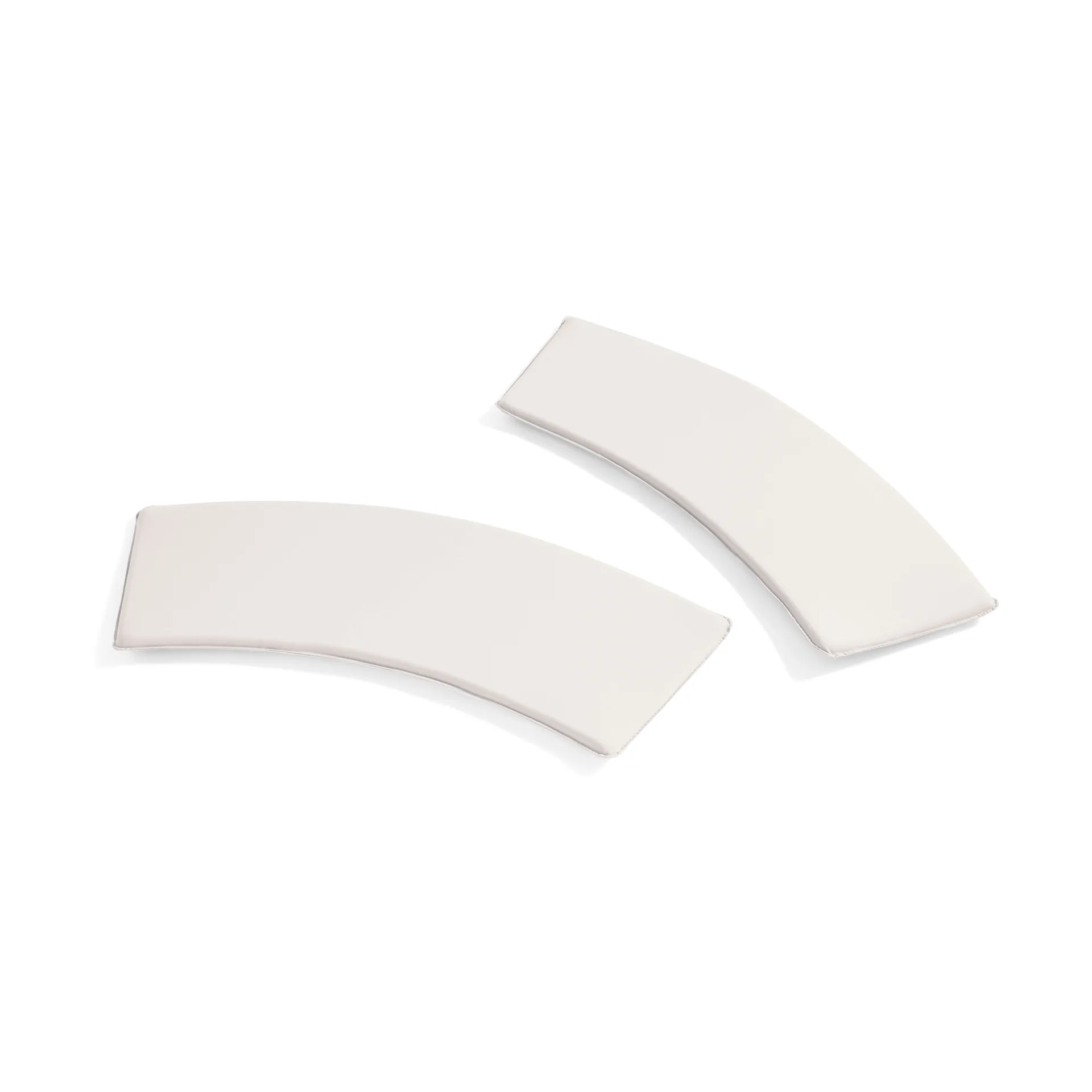 Cuscino per panca da parco out-out 2 pezzi Palissade Dining, Cream white HAY