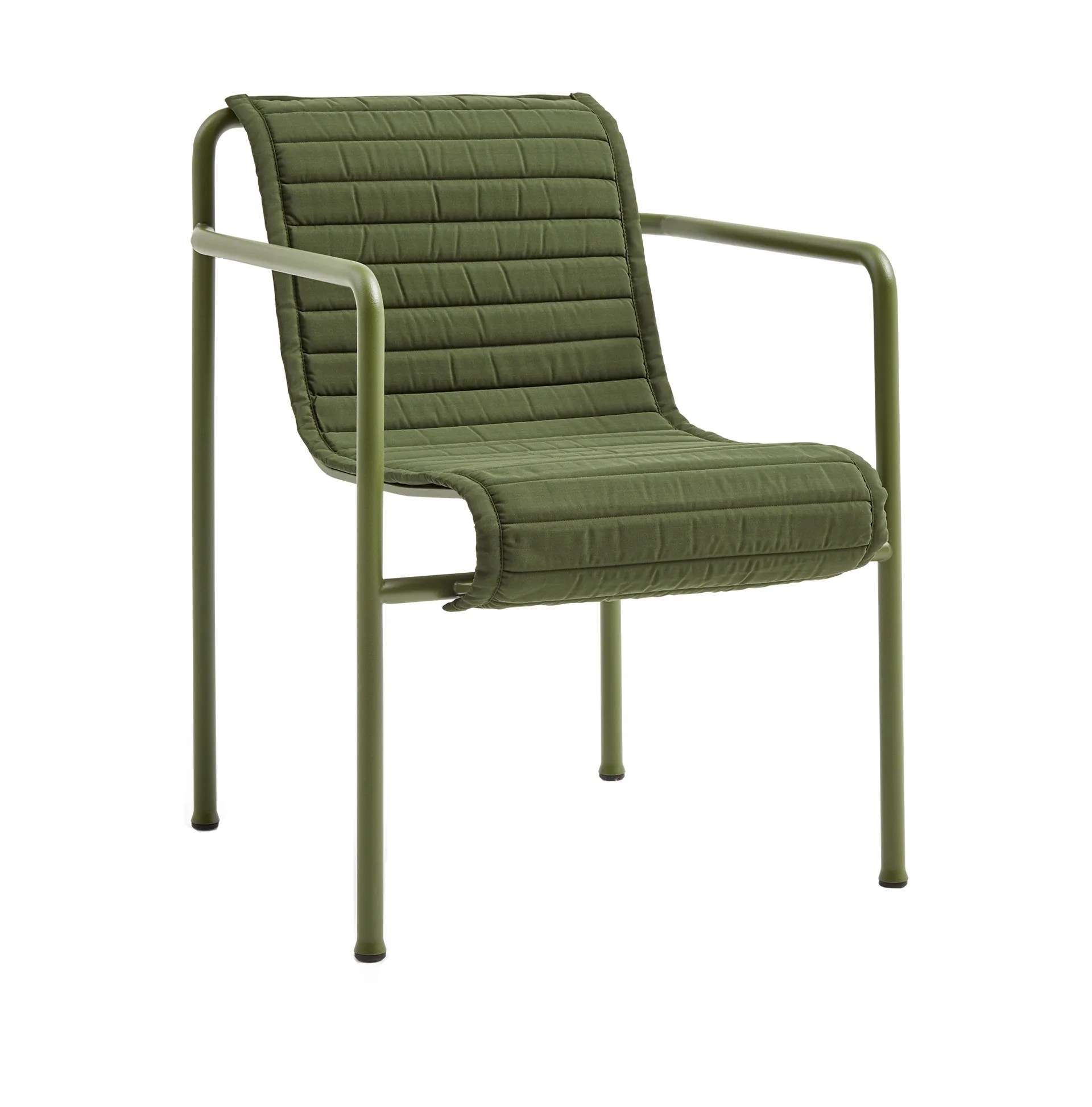 Cuscino per sedia con braccioli Palissade Dining Quilted, Olive HAY