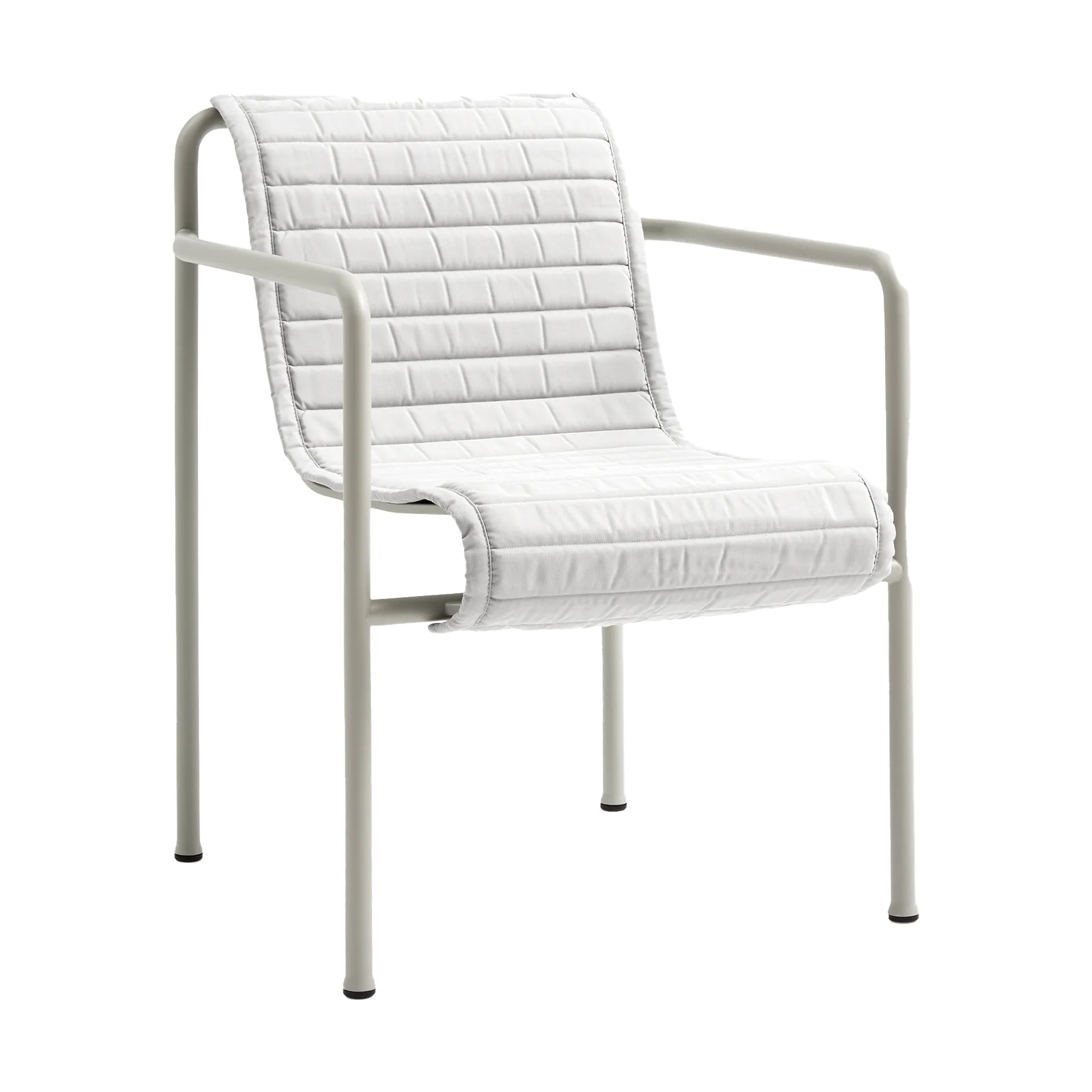 Cuscino per sedia con braccioli Palissade Dining Quilted, Sky grey HAY
