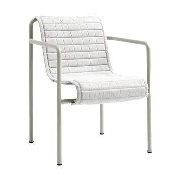 Cuscino per sedia con braccioli Palissade Dining Quilted - Sky grey - HAY