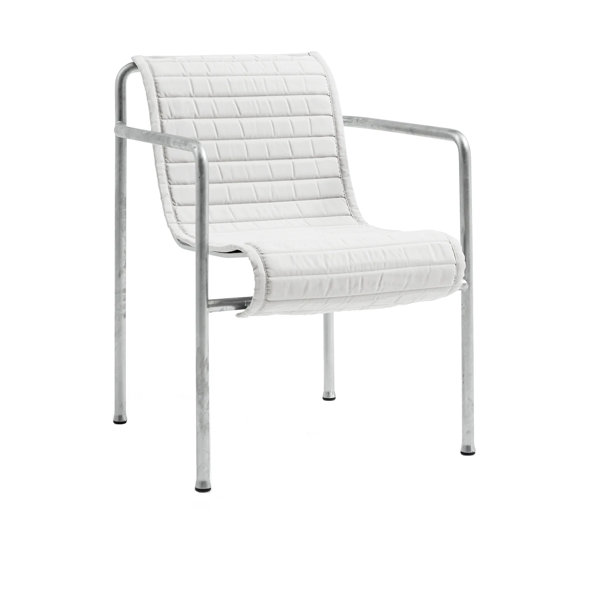 Cuscino per sedia con braccioli Palissade Dining Quilted, Sky grey HAY