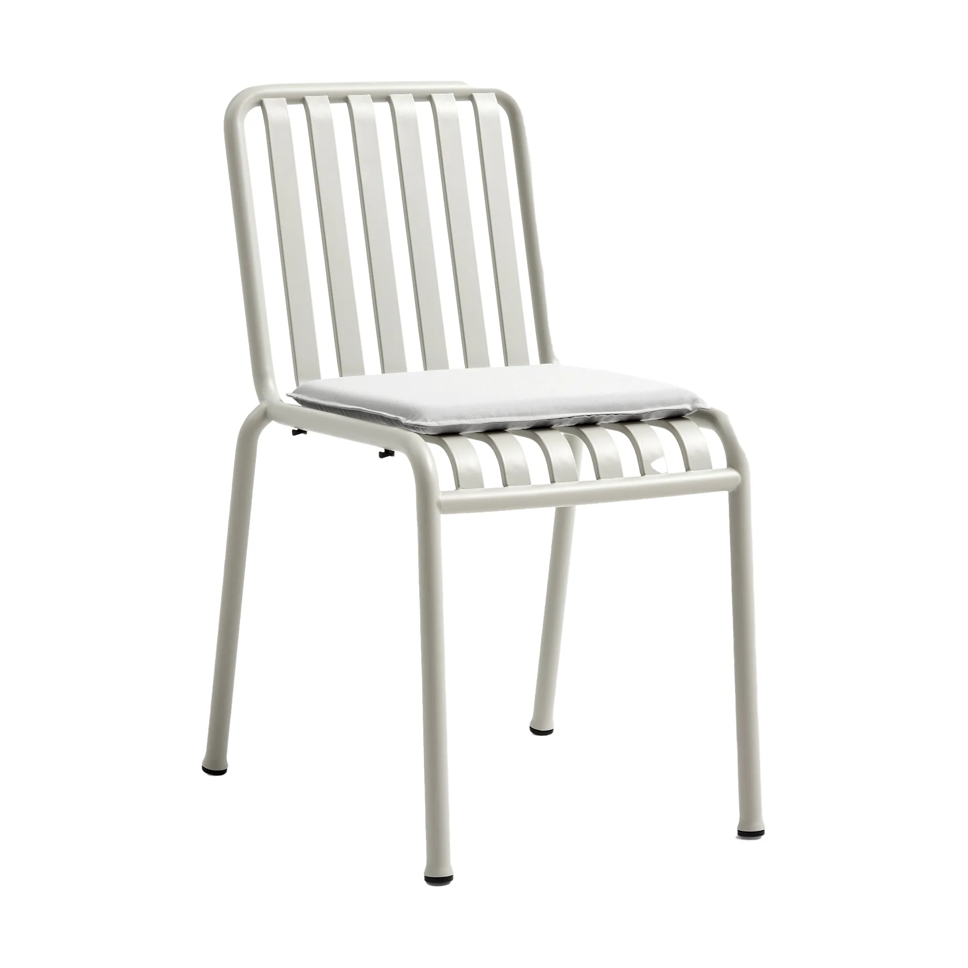 Cuscino per sedia e sedia con braccioli Palissade, Sky grey HAY