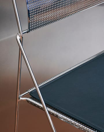 Cuscino per sedia X-Line Indoor - Black leather - HAY