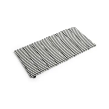 Cuscino per seduta Terrazza Folding - Grey bold stripe, 82x40 cm - HAY