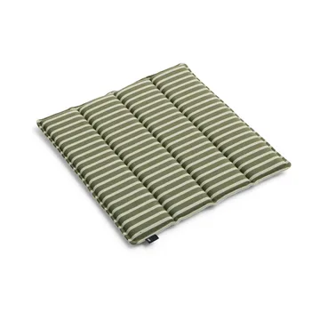 Cuscino per seduta Terrazza - Olive bold stripe, 40x40 cm - HAY