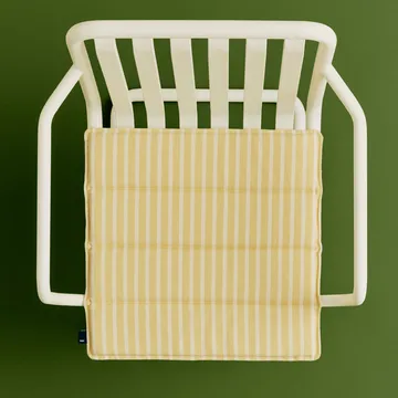 Cuscino per seduta Terrazza - Yellow bold stripe, 40x40 cm - HAY