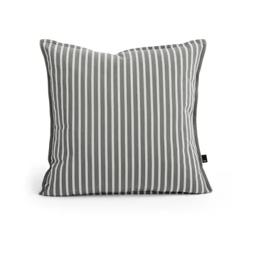 Cuscino Terrazza - Grey bold stripe, 50x50 cm - HAY