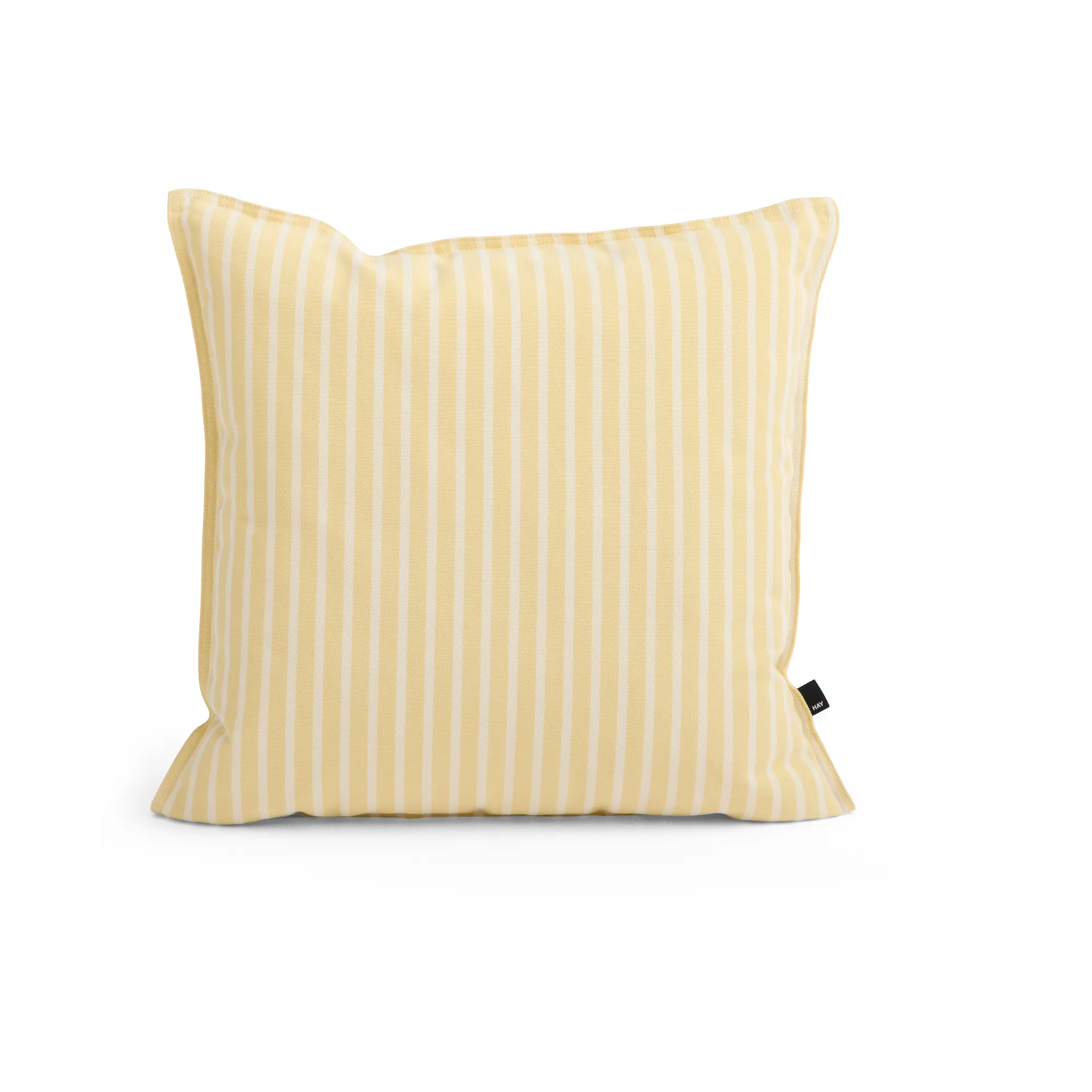 Cuscino Terrazza, Yellow bold stripe, 50x50 cm HAY