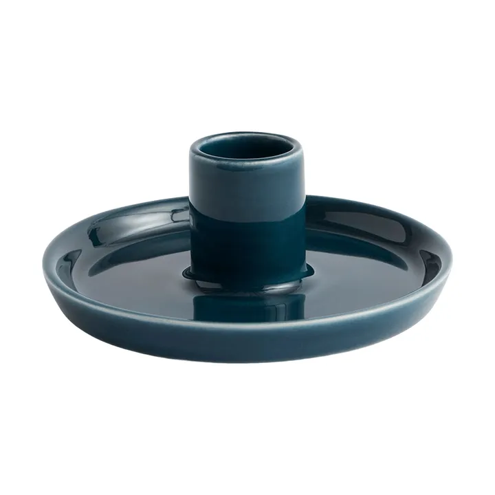 Disc portacandele - Dark teal, piccolo, Ø10x4,8 cm - HAY