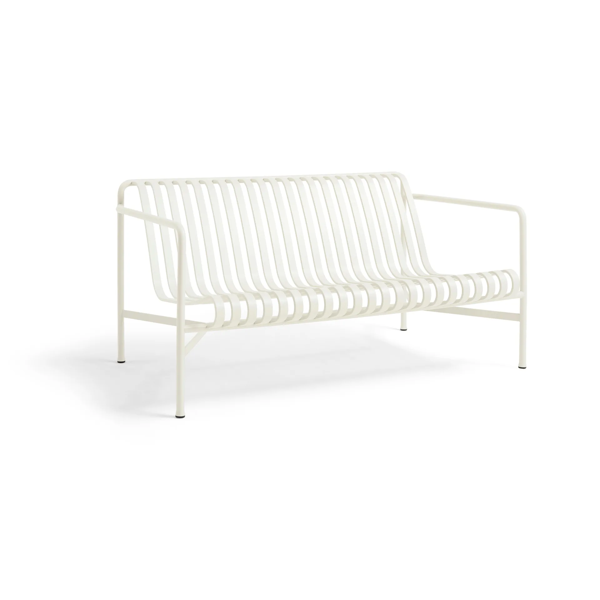 Divano lounge Palissade, Cream white HAY