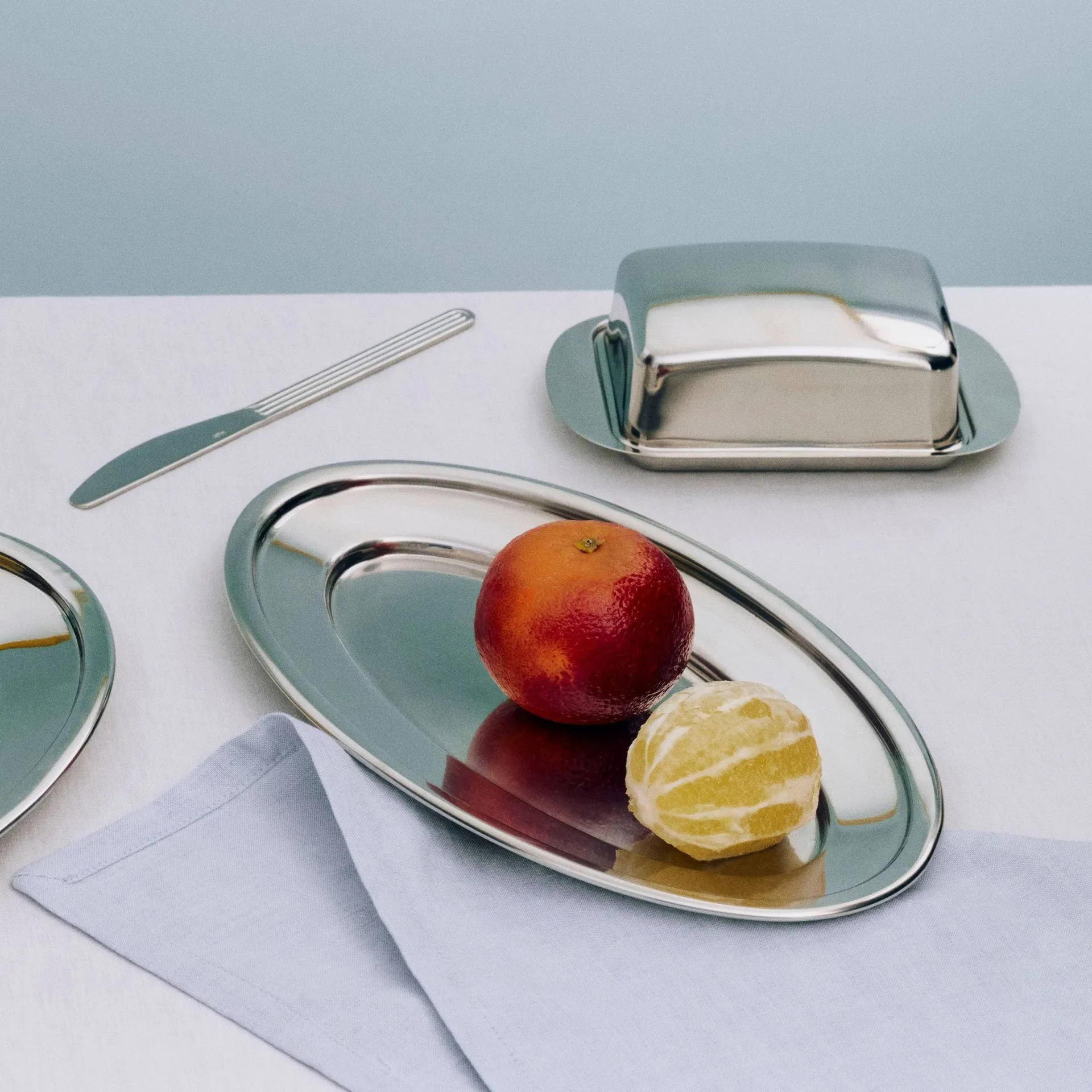 Essential Steel burriera, Acciaio inox, 10x17 cm HAY
