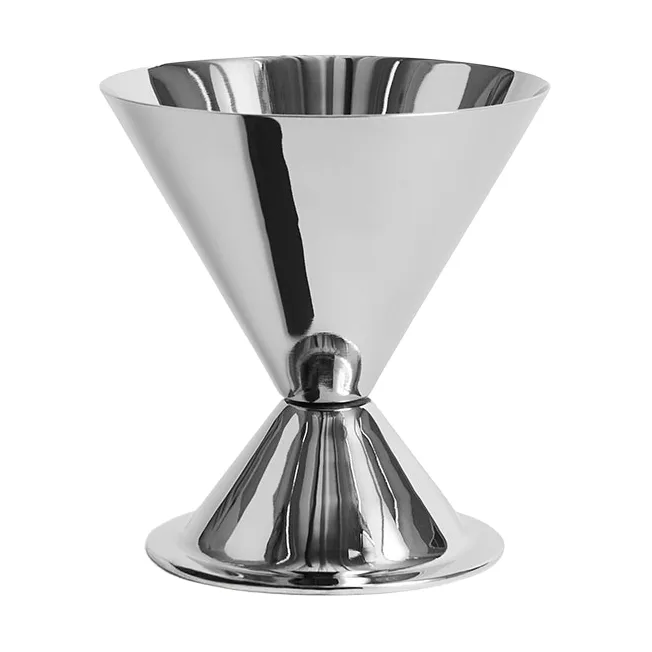 Essential Steel ciotola in vetro, Acciaio inox, 10,5xØ10 cm HAY